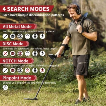 ULHUND Metal Detector for Adults - Advanced DSP Chip