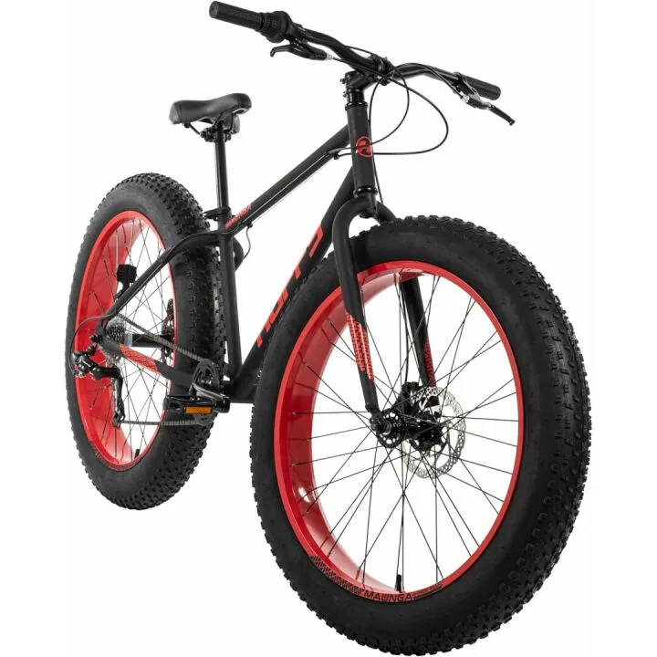 Huffy Hardtail Mountain Bikes for Men and Women, 24/26/27.5 Inch Sizes, Fat Tire Mountain Bike Option Available, Multiple Colors, Front Suspension, Kickstand Included
