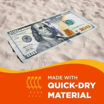 Luxury Oversized Beach Towels - Quick-Dry Cotton Set of 2