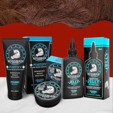 Bossman Essentials Beard Kit - Oil, Conditioner & Balm