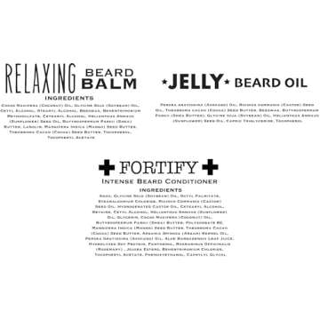 Bossman Essentials Beard Kit - Oil, Conditioner & Balm