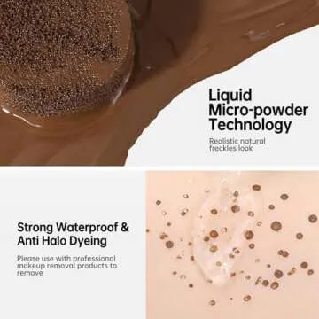 Freckle Stamp Makeup Cushion Quick Dry Waterproof Freckles