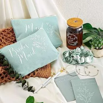 Elegant 36-Pc Bridesmaid Proposal Gift Set for Weddings