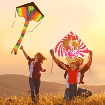 Bright & Durable Kids Kites for Easy Flying Fun