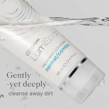 Nu Skin ageLOC LumiSpa Cleanser 3.4 fl oz (Normal/Combo) - Expertly Formulated Skincare Solution for Precise, Gentle Cleansing, and Enhanced LumiSpa Performance, Infused with ageLOC Technology