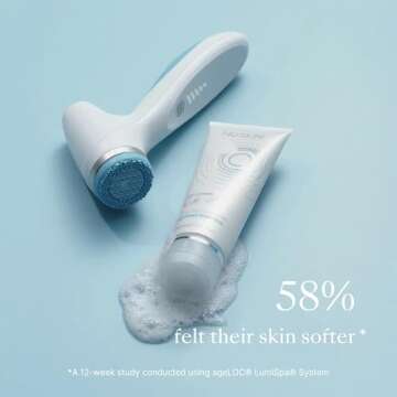 Nu Skin ageLOC LumiSpa Cleanser 3.4 fl oz (Normal/Combo) - Expertly Formulated Skincare Solution for Precise, Gentle Cleansing, and Enhanced LumiSpa Performance, Infused with ageLOC Technology