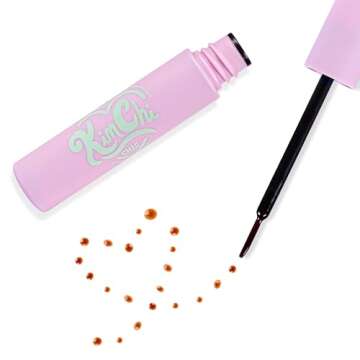 KimChi Chic Beauty Candy Girl Fake Freckle Pen, Natural-Looking and Fast-Drying Faux Freckles Face M...
