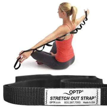 OPTP Stretch Out Strap XL for Therapy and Yoga