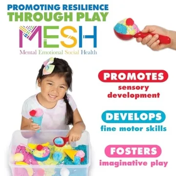 Creativity for Kids Ice Cream Shop Sensory Bin for Age 3-4