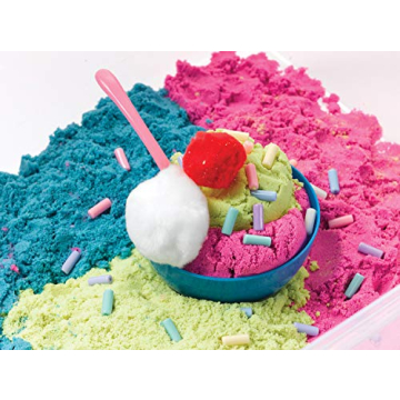 Creativity for Kids Ice Cream Shop Sensory Bin for Age 3-4