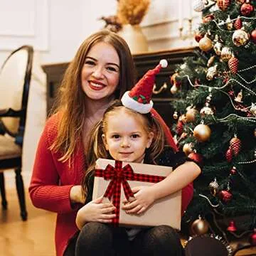 Deloky Buffalo Plaid Ribbon - 50 Yards of Crafting Bliss