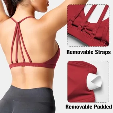 YEOREO Fitness Bra for Women - Style & Comfort Combined