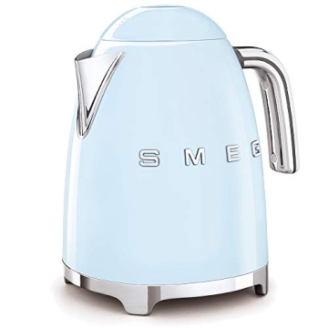 Smeg 2-Slice Toaster & Kettle Set in Pastel Blue