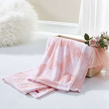 Betsey Johnson Plush Collection Throw for Cozy Living
