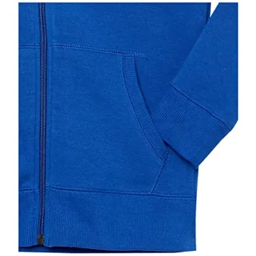 Shop Amazon Essentials Boys Zip-Up Sweatshirt in Blue