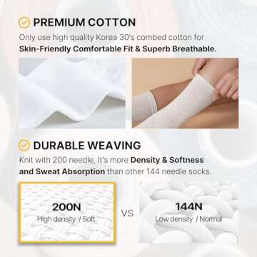 kikiya socks Women Cute Crew | 6 Pairs Smiley Face Print Happy Smile Pattern with Pastel Color Polka Dots Preppy Pink Design Daily Trouser Boot Cotton Socks | Womens Ladies Girls Gift | Big Smile C