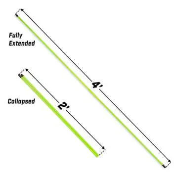 GoSports Golf Alignment Sticks - Improve Your Swing Today!