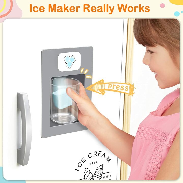 Chef Play Kitchen Set with Toy Food & Real Sounds