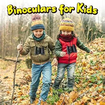ESSENSON Kids Binoculars Age 3-12 for Outdoor Fun