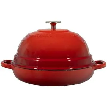 EDGING CASTING Enameled Cast Iron Dutch Oven for Bread