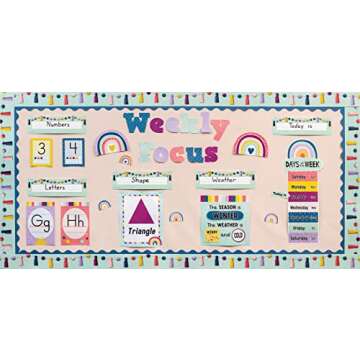 Teacher Created Resources Fun Size Better Than Paper Bulletin Board Roll, 18" x 12', Blush
