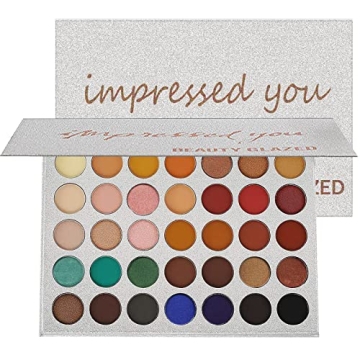 MYUANGO Highly Pigmented Eyeshadow Palette for All Skin Types
