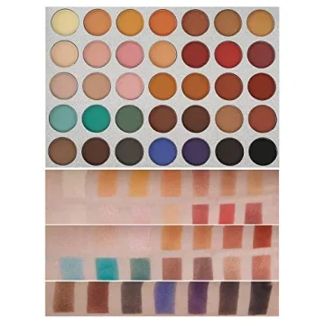 MYUANGO Highly Pigmented Eyeshadow Palette for All Skin Types