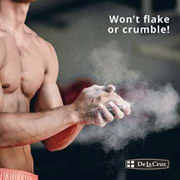 De La Cruz Gym Chalk - Perfect for Weightlifting & Climbing