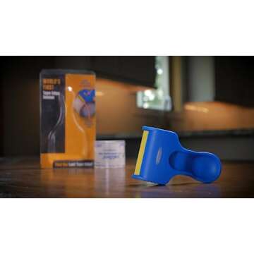 RollRanger Tape Edge Finder - Perfect for Shipping, Moving, Warehouses, and Offices - Locate Packing Tape Edges in Seconds and Lift Edge Without Tearing - Essential Home and Office Gadget