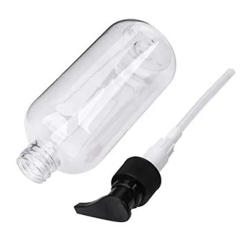 Bekith 16 Pack Clear Lotion Bottles with Pumps 8oz