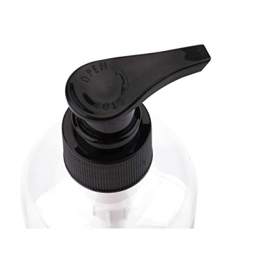 Bekith 16 Pack Clear Lotion Bottles with Pumps 8oz