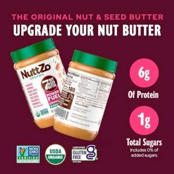 NuttZo Organic Power Fuel Crunchy Nut Butter - 7 Nuts & Seeds
