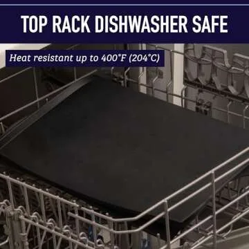 Leash Boss Dog Food Mat - Waterproof Feeding Pad - XL Grey