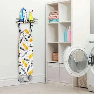 TJ.MOREE Ironing Board Hanger Wall Mount Storage Solution