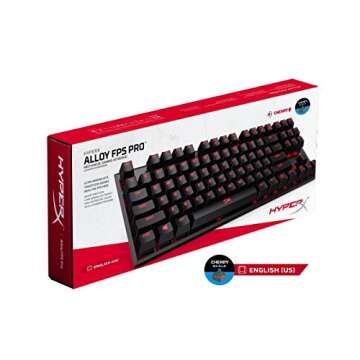 HyperX Alloy FPS Pro - Tenkeyless Mechanical Gaming Keyboard - Clicky