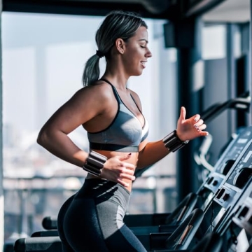 Adjustable Ankle & Wrist Weights Set 2lbs for Home Fitness