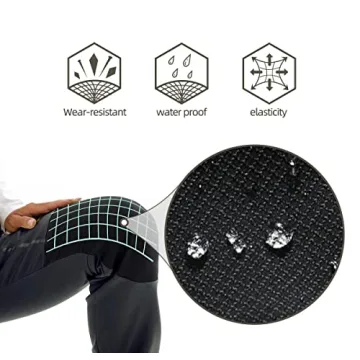 BenBoy Men's Waterproof Windproof Fleece Hiking Pants