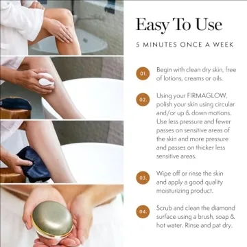 Luxene Firmaglow Body Microdermabrasion Tool for Aging Skin