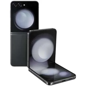 SAMSUNG Galaxy Z Flip 5 5G, 256GB Graphite - Renewed Phone