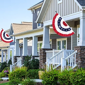 Vibrant 6 Pcs 4th of July Bunting for Festive Outdoor Decor