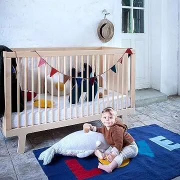 Oeuf Sparrow Crib, Birch