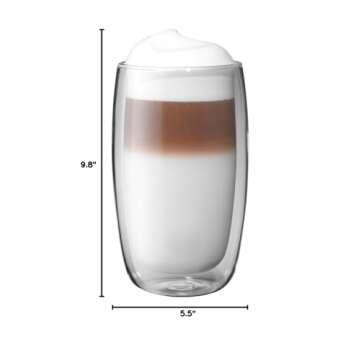ZWILLING Sorrento Latte Glass Set - Elegant Drinkware Set