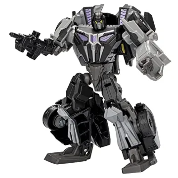Transformers Toys Studio Series Deluxe Class Gamer Edition Barricade Toy, 4.5-inch, Action Figure fo...