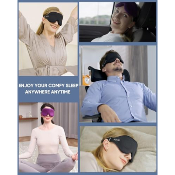 MZOO Sleep Eye Mask for Ultimate Comfort and Rest