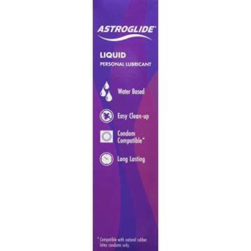 Astroglide Liquid Personal Lubricant 5 oz, Water Based