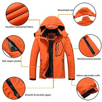 Warm Waterproof Winter Snow Coat for Women | SUOKENI