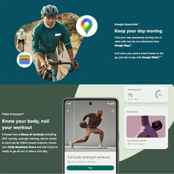 Fitbit Charge 6 Fitness Tracker Watch Bundle with Accessories