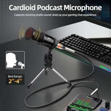 Podcast Equipment Bundle for Pro Audio Quality and Streaming