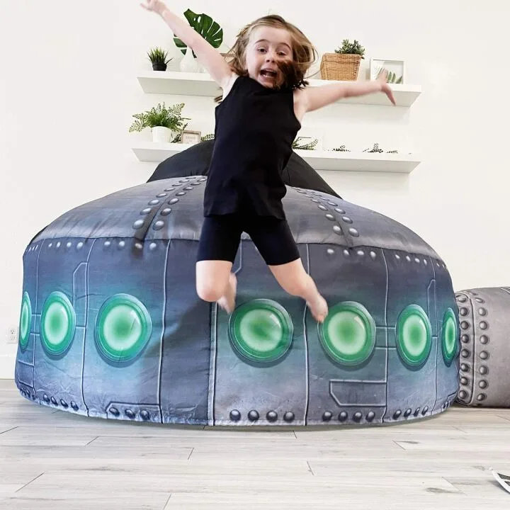 AIR FORT Inflatable Kids Fort - Quick 30 Sec Setup