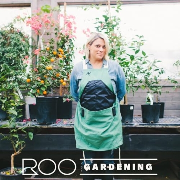 Roo Garden Apron - Ergonomic, Adjustable, and Durable